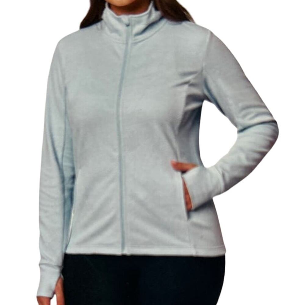 Mondetta Women's Blue Pullover Fullzip Large